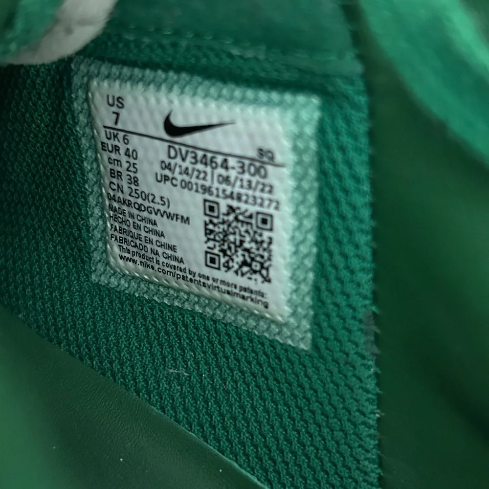 NIKE X AMBUSH Air Force 1s in Pine Green “Pickle Rick” colourway W8.5 / M7 - Picture 7 of 9